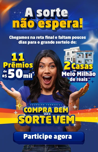 Banner mobile Compra Bem que a Sorte Vem