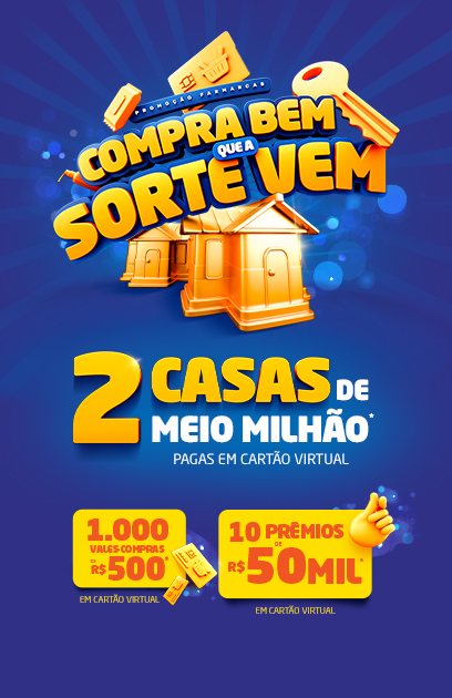 Banner mobile Compra Bem que a Sorte Vem